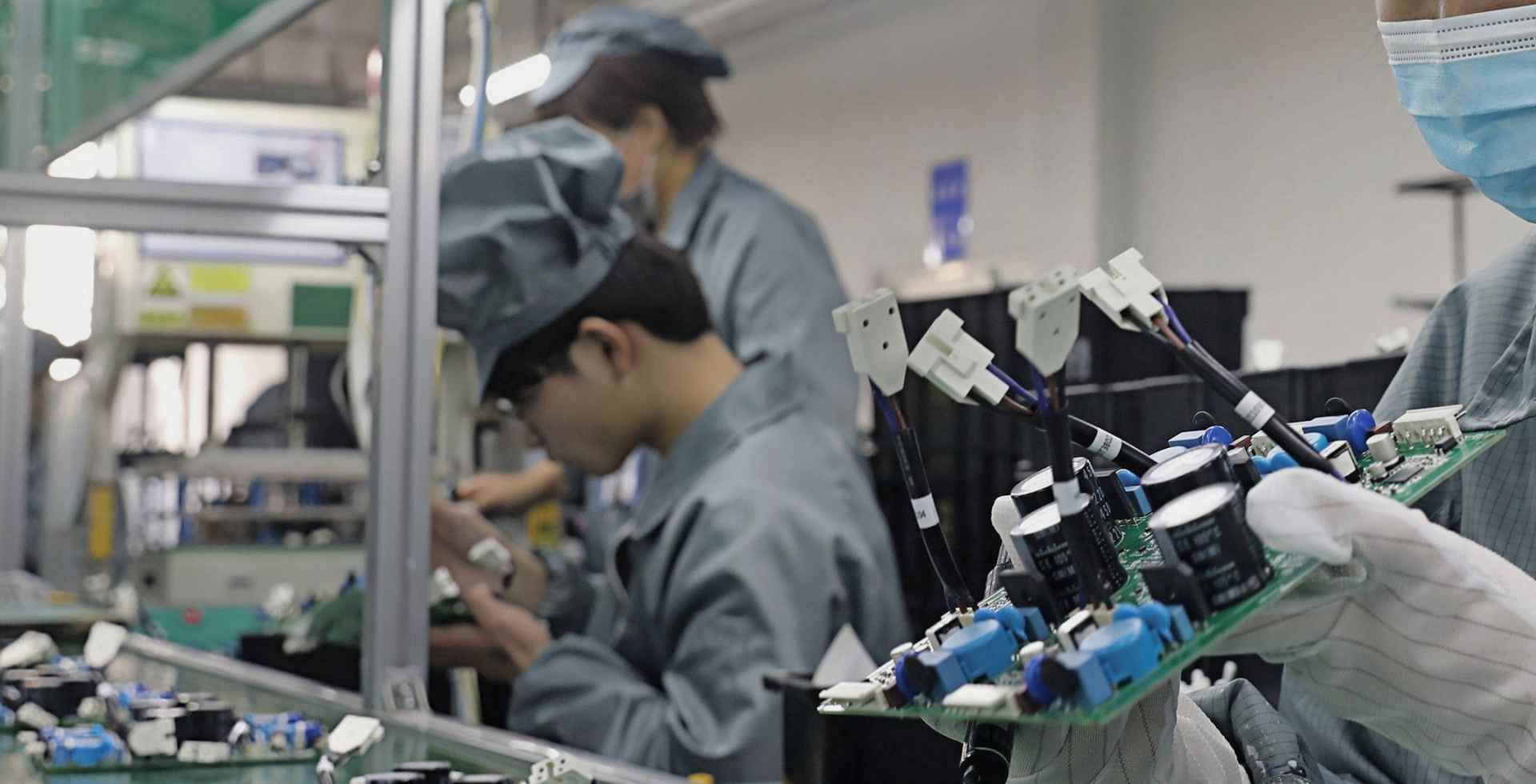 Precision PCB production and assembly